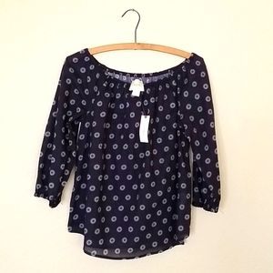 Anthropology, Maeve black blouse